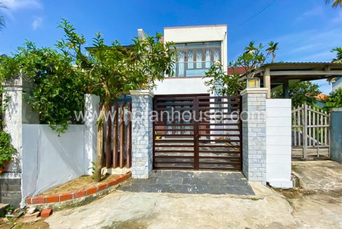 3 Beds, 3 Baths House For Rent With Rice Paddy View In Cam Thanh ( 11 Million Vnd/month – Approximately – $470)(hah616)