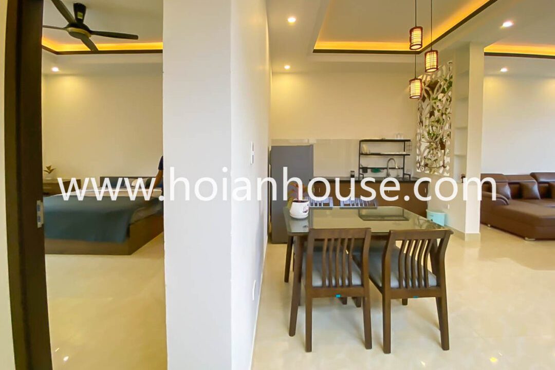 Stunning 1 Bedroom/1 Bathroom Unit Located In Tra Que Herb Garden With Great River View ( 6,5 Million Vnd Approximately 260 Usd)(hah561)