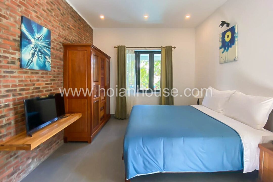 Fabulous 2 Bedroom Apartment With Shared Pool For Rent In Cam Thanh, Hoi An! (9 Million Vnd/month – Approximately $380)(hah644)