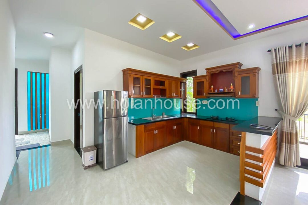 2 Bedroom House With Nice View To The Rice Paddy For Rent In Cam Thanh, Hoi An ( 10 Million Vnd/month – Approximately – $430)(hah623)