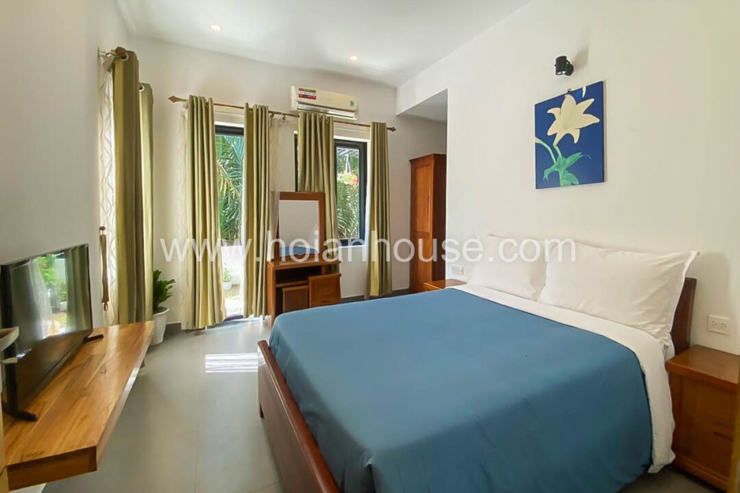 Fabulous 2 Bedroom Apartment With Shared Pool For Rent In Cam Thanh, Hoi An! (9 Million Vnd/month – Approximately $380)(hah644)