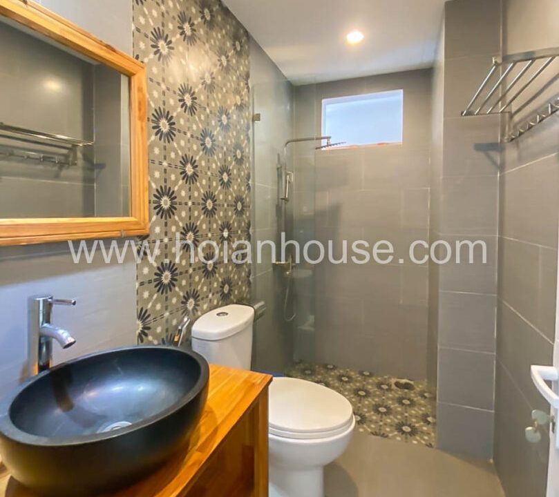 1 Bedroom Apartment With Swimming Pool For Rent In Cam Thanh, Hoi An (6 Million Vnd/month Approximately 222 Usd)(hah583)
