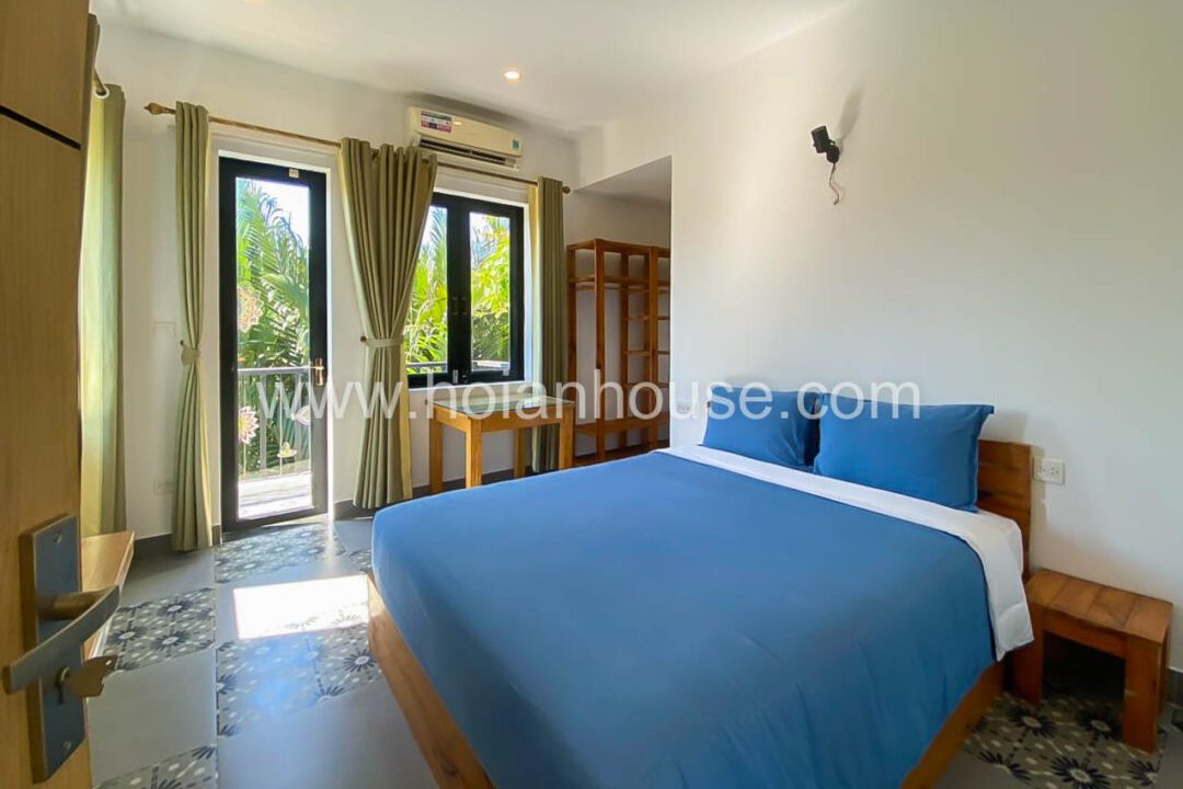 1 Bedroom Apartment With Swimming Pool For Rent In Cam Thanh, Hoi An (6 Million Vnd/month Approximately 222 Usd)(hah583)