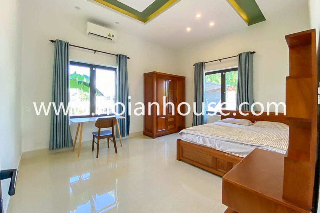 2 Beds, 2 Baths House With Swimming Pool For Rent In Cam Chau, Hoi An (14 Million Vnd/month – 560 Usd)(hah559)