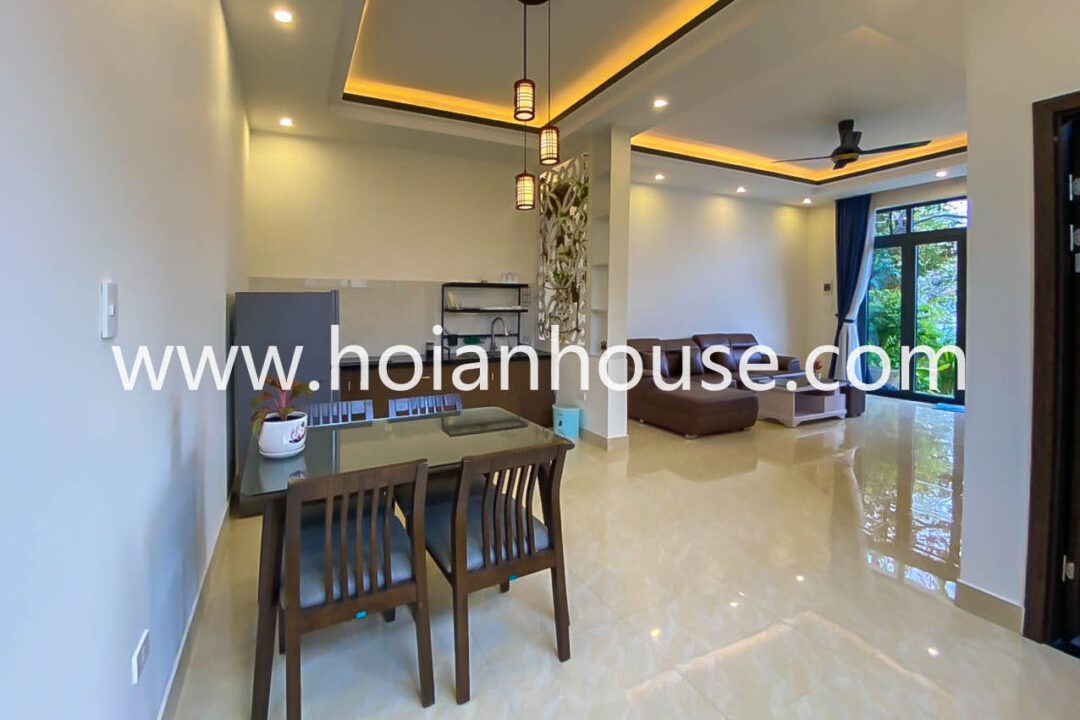 Stunning 1 Bedroom/1 Bathroom Unit Located In Tra Que Herb Garden With Great River View ( 6,5 Million Vnd Approximately 260 Usd)(hah561)