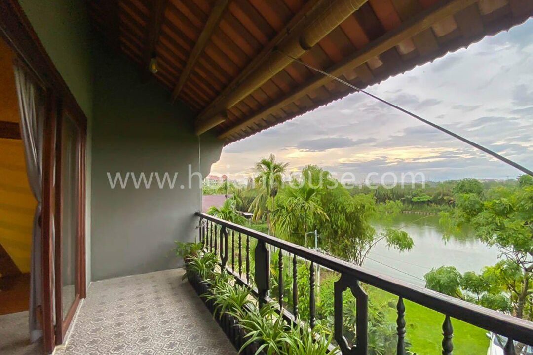 This Rustic Style Villa Offers A Charming And Tranquil Experience In The Beautiful Setting Of Cam Thanh, Hoi An.(35 Million Vnd/month – Approximately $1,480)(hah645)