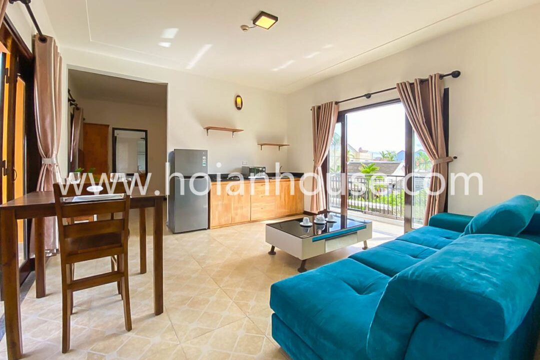 1 Bedroom Apartment With Swimming Pool For Rent In Cam Thanh, Hoi An. ( 7 Million Vnd/month – Approximately 290usd)(hah564)