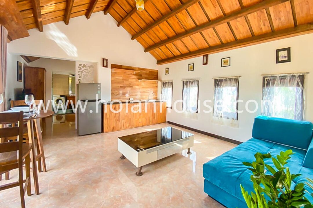 1 Bedroom Apartment With Swimming Pool For Rent In Cam Thanh, Hoi An. ( 7 Million Vnd/month – Approximately 290usd)(hah563)
