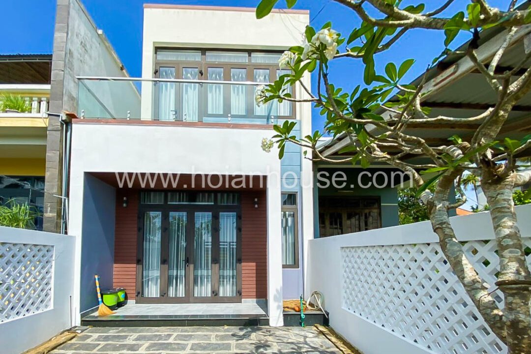 3 Beds, 3 Baths House For Rent With Rice Paddy View In Cam Thanh ( 11 Million Vnd/month – Approximately – $470)(hah616)