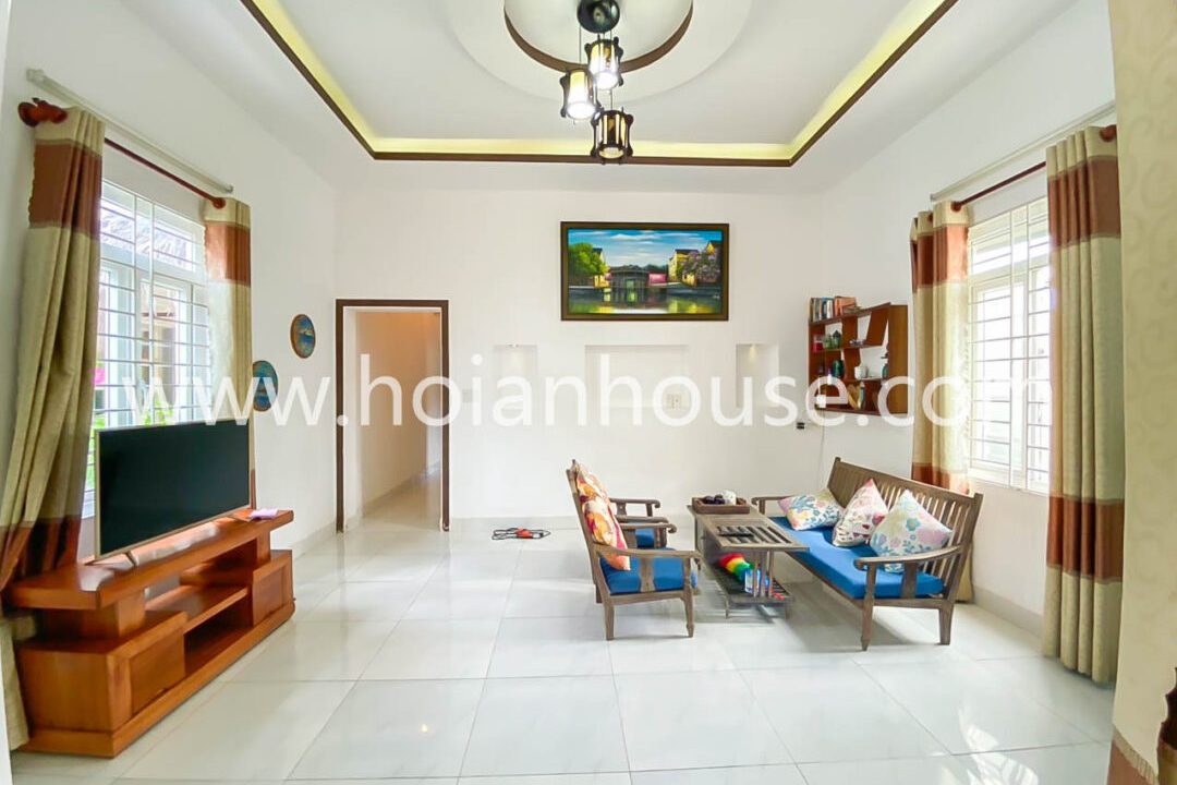 Beautiful Beach House 3 Bedroom And 2 Bath For Rent In An Bang, Hoi An (14 Million Vnd/month Approximately $600)(hah600)