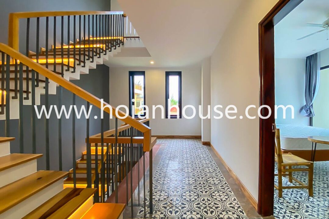 Brand New 4 Bedroom 4 Bath With Swimming Pool Located In The Heart Of Cam Thanh Village. (25 Million Vnd/month – Approximately 1,100 Usd)(hah557)..