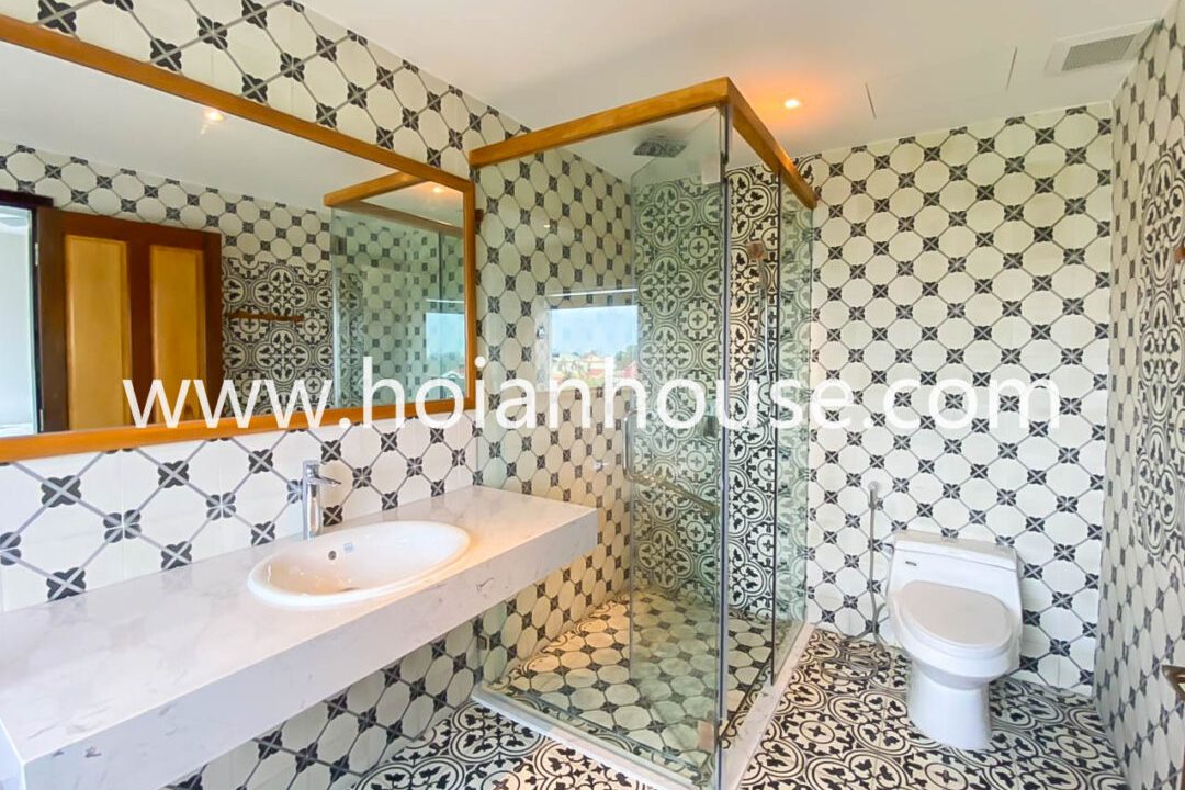 Brand New 4 Bedroom 4 Bath With Swimming Pool Located In The Heart Of Cam Thanh Village. (25 Million Vnd/month – Approximately 1,100 Usd)(hah557)..