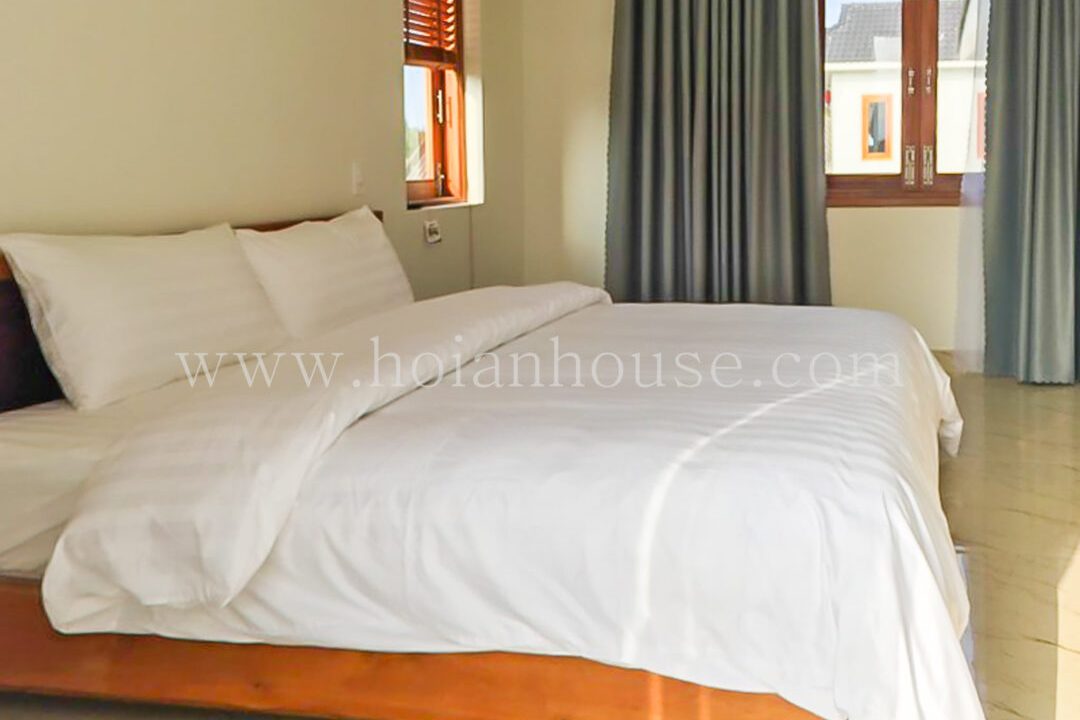 2 Bedroom Apartment With Swimming Pool For Rent In Cam Thanh, Hoi An. (16 Million Vnd/month Approximately $680)(hah634)