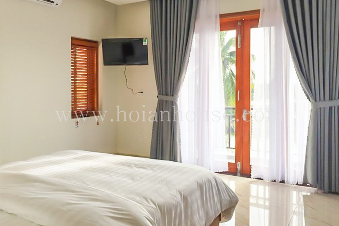 2 Bedroom Apartment With Swimming Pool For Rent In Cam Thanh, Hoi An. (16 Million Vnd/month Approximately $680)(hah634)