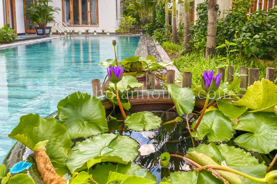 2 Bedroom Apartment With Swimming Pool For Rent In Cam Thanh, Hoi An. (16 Million Vnd/month Approximately $680)(hah634)