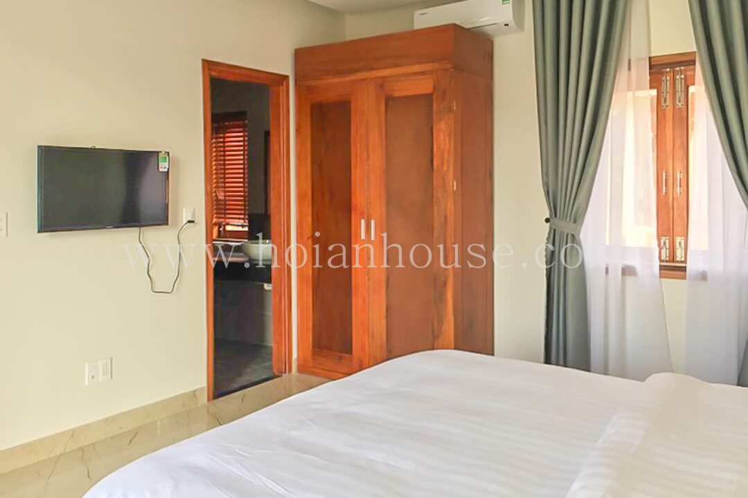 2 Bedroom Apartment With Swimming Pool For Rent In Cam Thanh, Hoi An. (16 Million Vnd/month Approximately $680)(hah634)