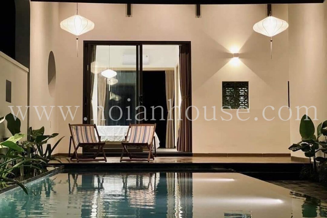 2 Bedroom House With Swimming Pool For Rent In Tan An, Hoi An ( 14 Million Vnd/month – $600)(hah592)