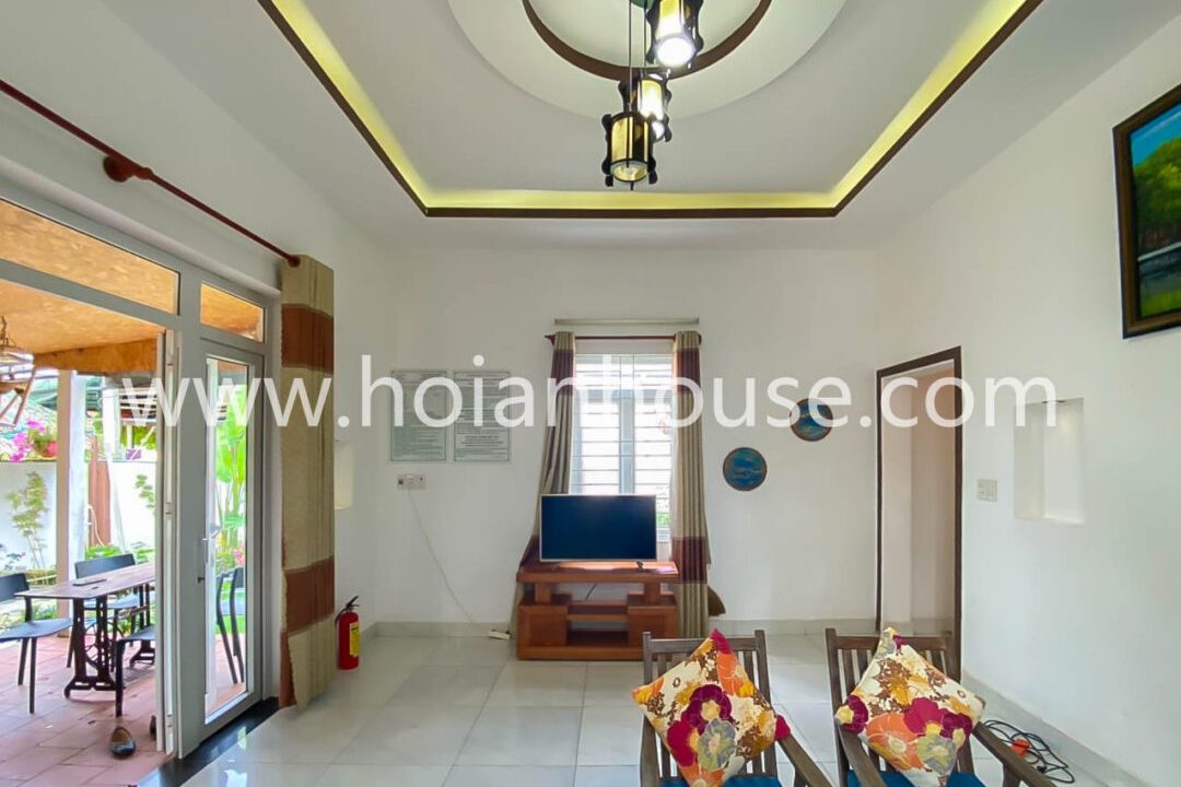 Beautiful Beach House 3 Bedroom And 2 Bath For Rent In An Bang, Hoi An (14 Million Vnd/month Approximately $600)(hah600)