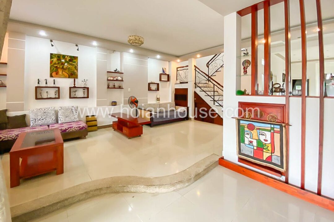 3 Beds, 3 Baths House For Rent In The Heart Of Cam Chau,hoi An. (12 Million Vnd/month Approximately $510)(hah578)