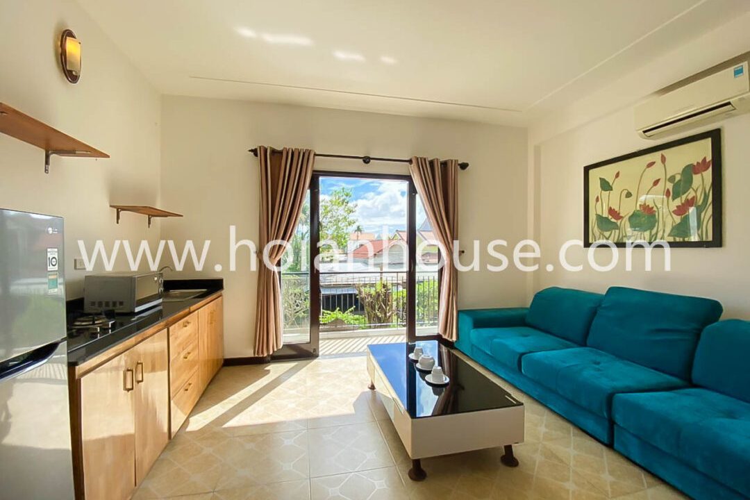 1 Bedroom Apartment With Swimming Pool For Rent In Cam Thanh, Hoi An. ( 7 Million Vnd/month – Approximately 290usd)(hah584)