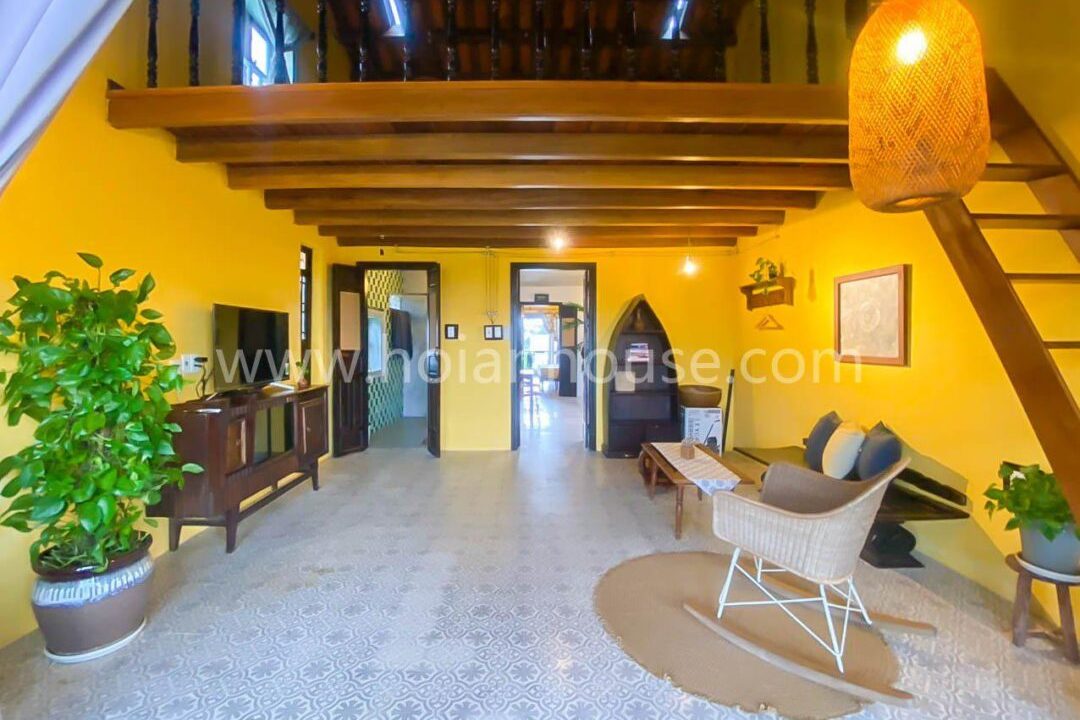 This Rustic Style Villa Offers A Charming And Tranquil Experience In The Beautiful Setting Of Cam Thanh, Hoi An.(35 Million Vnd/month – Approximately $1,480)(hah645)