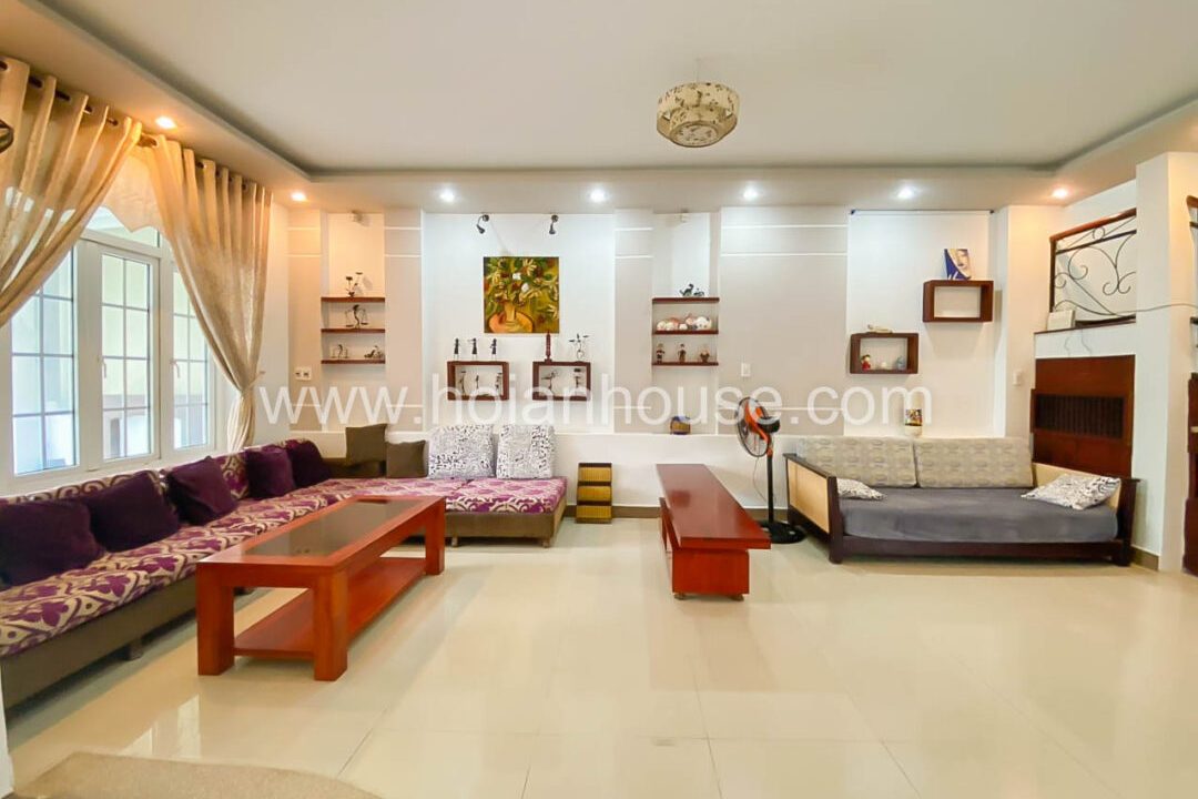 3 Beds, 3 Baths House For Rent In The Heart Of Cam Chau,hoi An. (12 Million Vnd/month Approximately $510)(hah578)