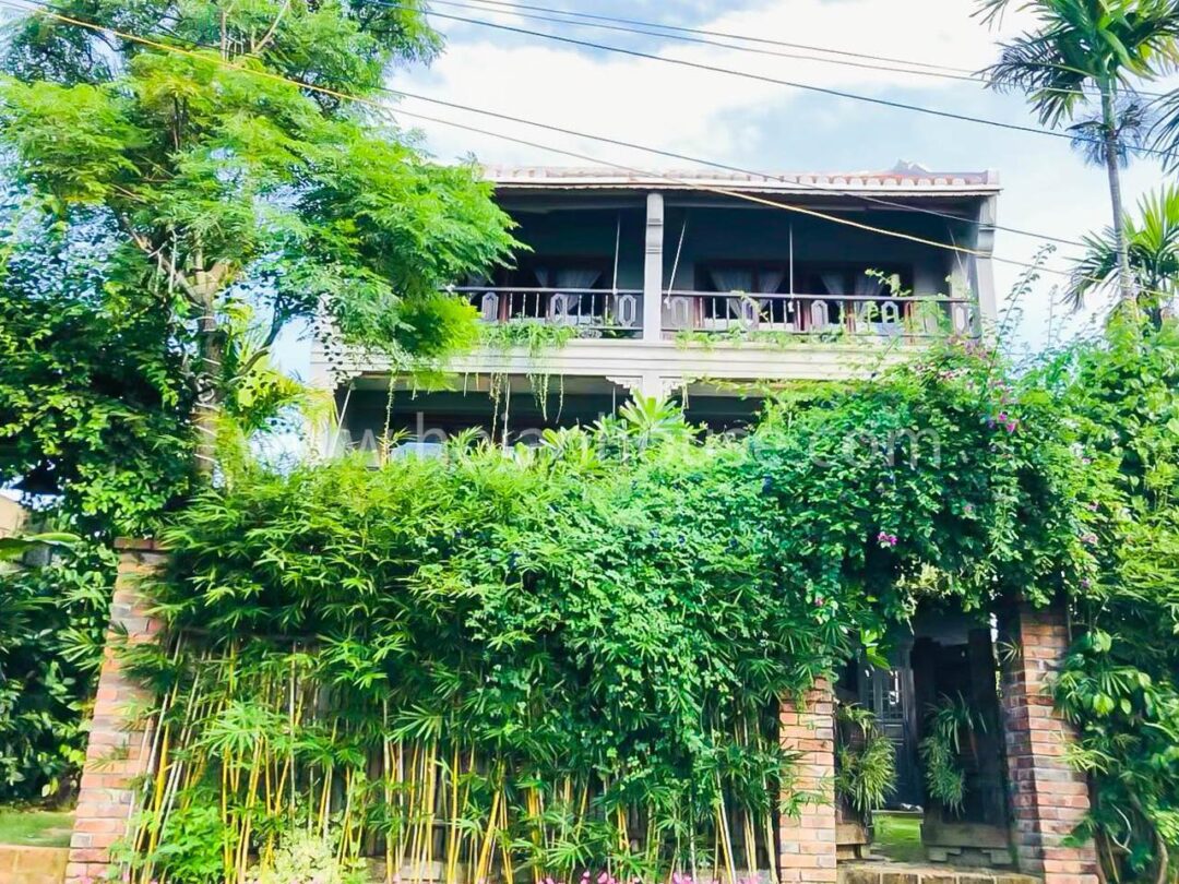 This Rustic Style Villa Offers A Charming And Tranquil Experience In The Beautiful Setting Of Cam Thanh, Hoi An.(35 Million Vnd/month – Approximately $1,480)(hah645)