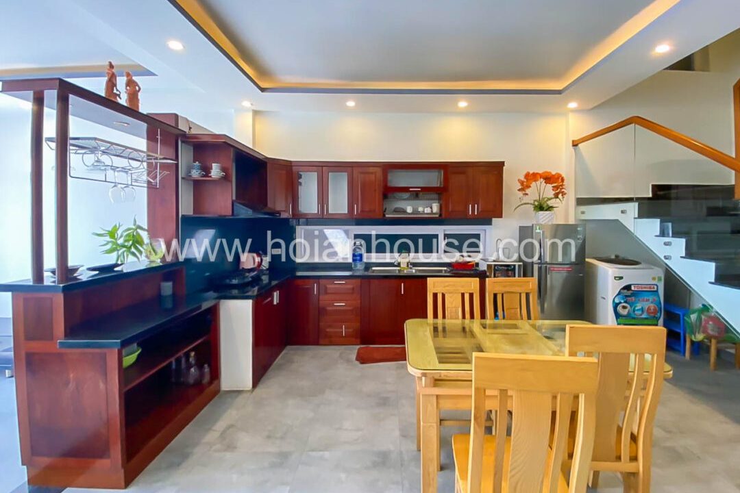 3 Beds, 3 Baths House For Rent With Rice Paddy View In Cam Thanh ( 11 Million Vnd/month – Approximately – $470)(hah616)
