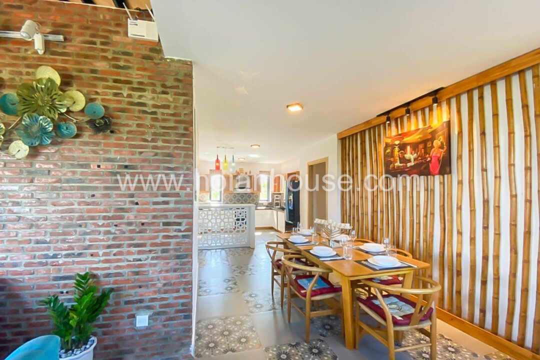 3 Bedroom Penthouse With Swimming Pool For Rent In Cam Thanh, Hoi An. (13 Million Vnd/month – Approximately 550 Usd)(hah632)