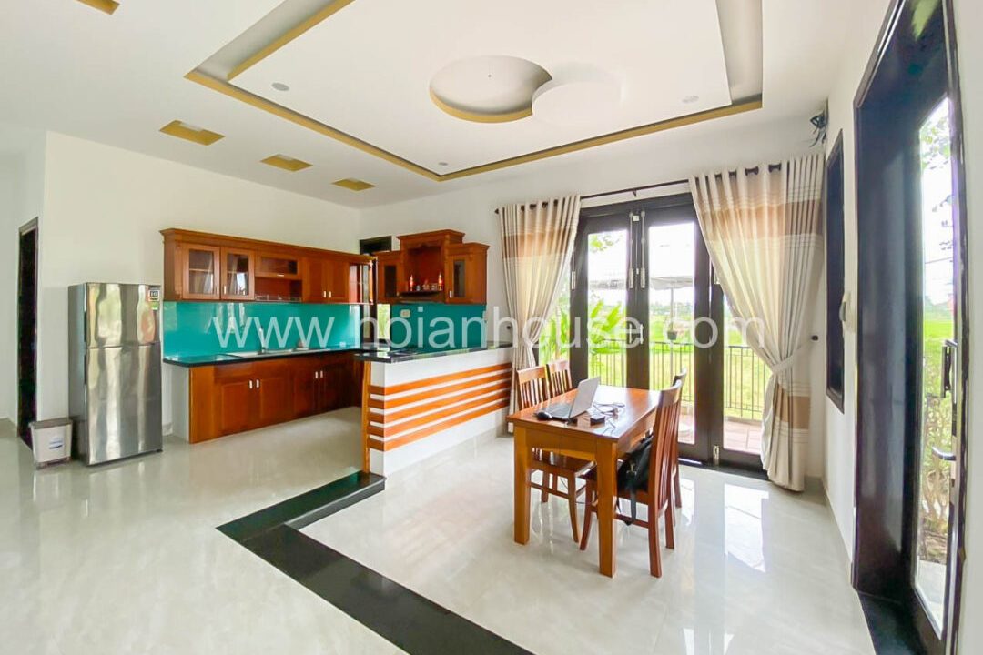 2 Bedroom House With Nice View To The Rice Paddy For Rent In Cam Thanh, Hoi An ( 10 Million Vnd/month – Approximately – $430)(hah623)