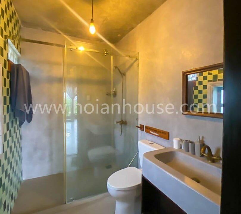 This Rustic Style Villa Offers A Charming And Tranquil Experience In The Beautiful Setting Of Cam Thanh, Hoi An.(35 Million Vnd/month – Approximately $1,480)(hah645)