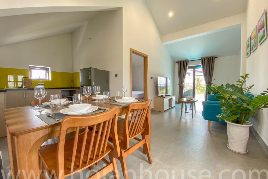 1 Bedroom Penthouse With Great River View For Rent In Cam Nam, Hoi An. (6 Million Vnd/month – Approximately 255 Usd).(hah630)