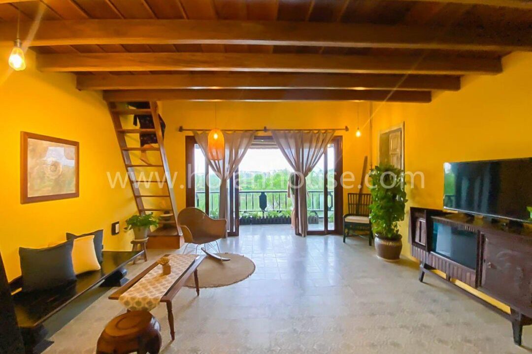 This Rustic Style Villa Offers A Charming And Tranquil Experience In The Beautiful Setting Of Cam Thanh, Hoi An.(35 Million Vnd/month – Approximately $1,480)(hah645)