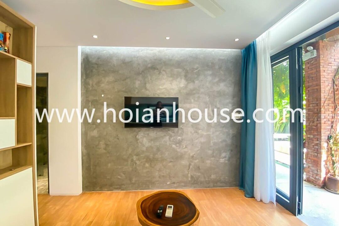 2 Bedroom, 1 Bathroom Apartment With Pool For Rent In Tan An, Hoi An (7,5 Million Vnd/month – Approximately 300 Usd)(hah558)