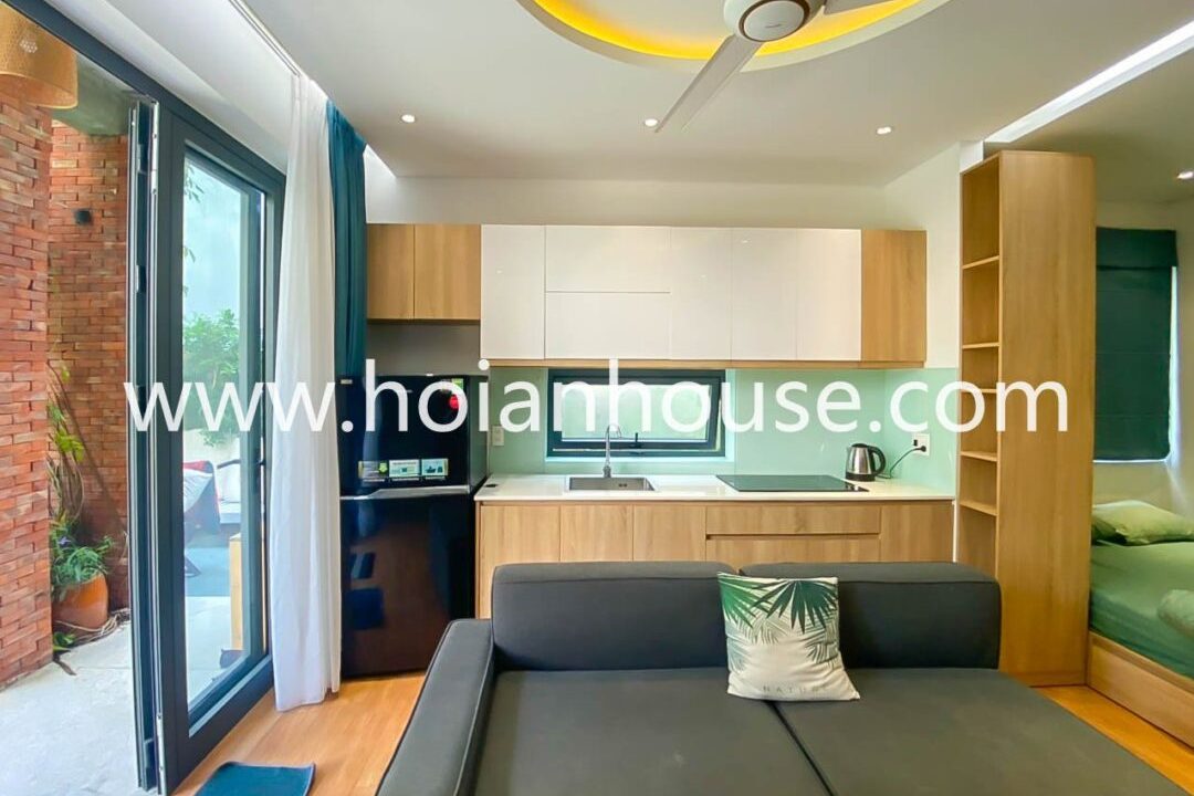 2 Bedroom, 1 Bathroom Apartment With Pool For Rent In Tan An, Hoi An (7,5 Million Vnd/month – Approximately 300 Usd)(hah558)