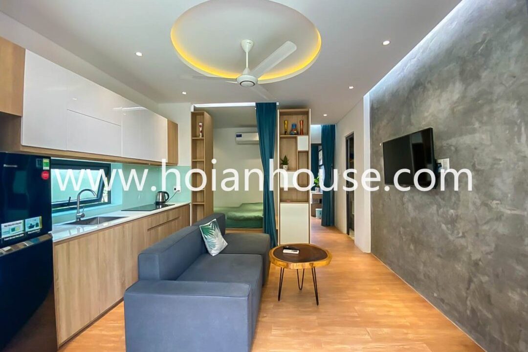 2 Bedroom, 1 Bathroom Apartment With Pool For Rent In Tan An, Hoi An (7,5 Million Vnd/month – Approximately 300 Usd)(hah558)