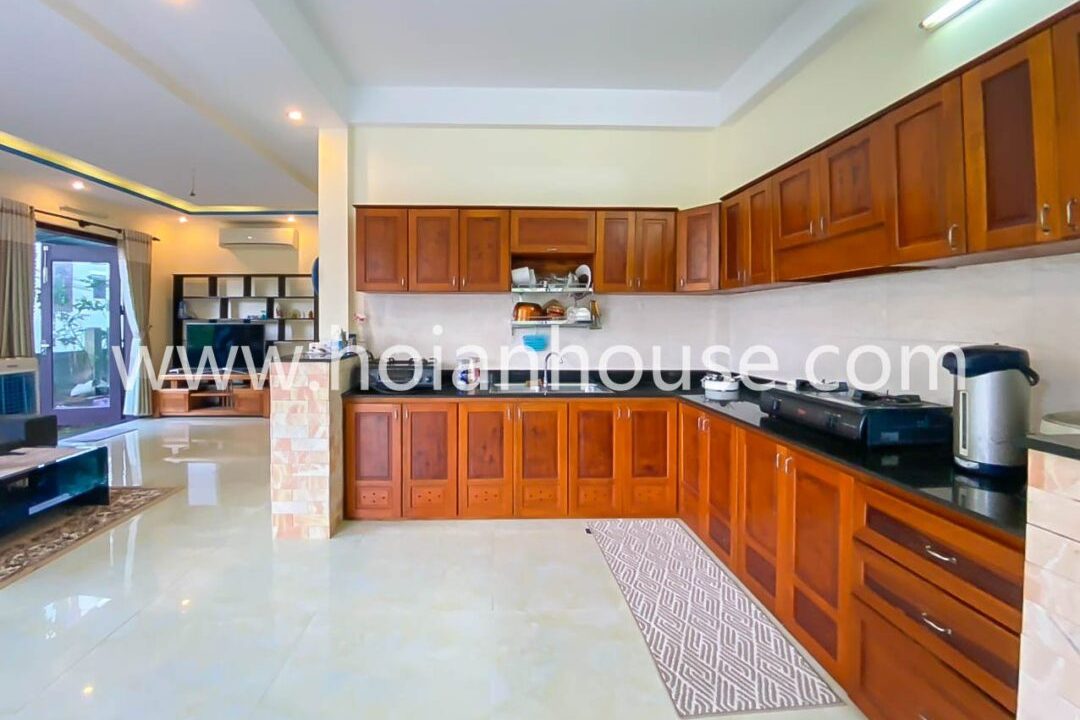 Classic 3 Beds, 3 Baths House With Swimming Pool For Rent On One Of The Best Areas In Cam Thanh, Hoi An. (14 Million Vnd/month Approximately $580)(hah565)