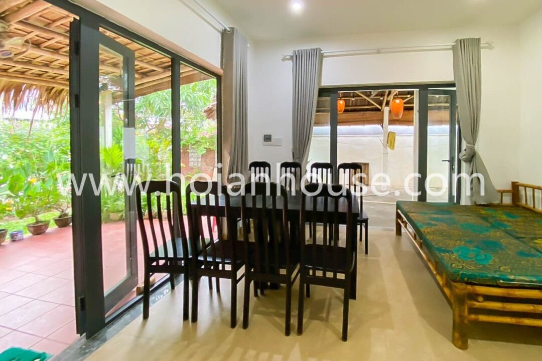 1 Bed, 1bath House With Garden For Rent At Tan Thanh Beach, Hoi An (10 Million Vnd/month Approximately $425)(hah564)