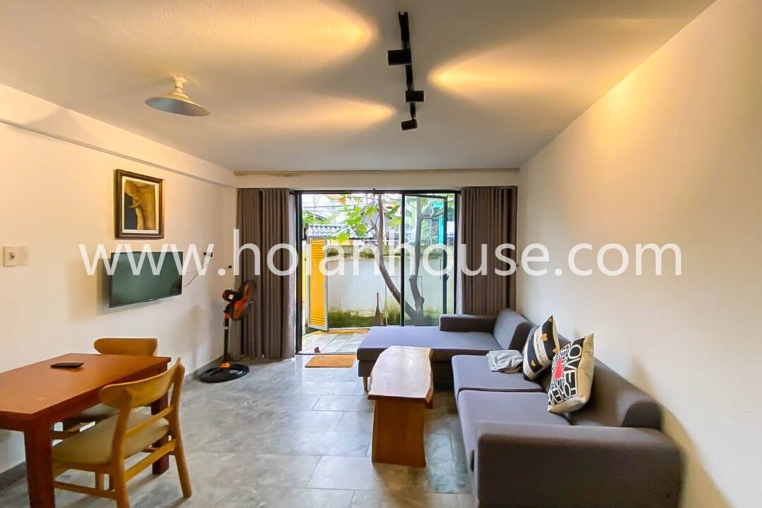 Charming 2 Bed 1 Bath Apartment For Rent On One Of The Lovely, Quietest Streets In Cam Chau. (8 Million Vnd/month – Approximately $350)(hah566)