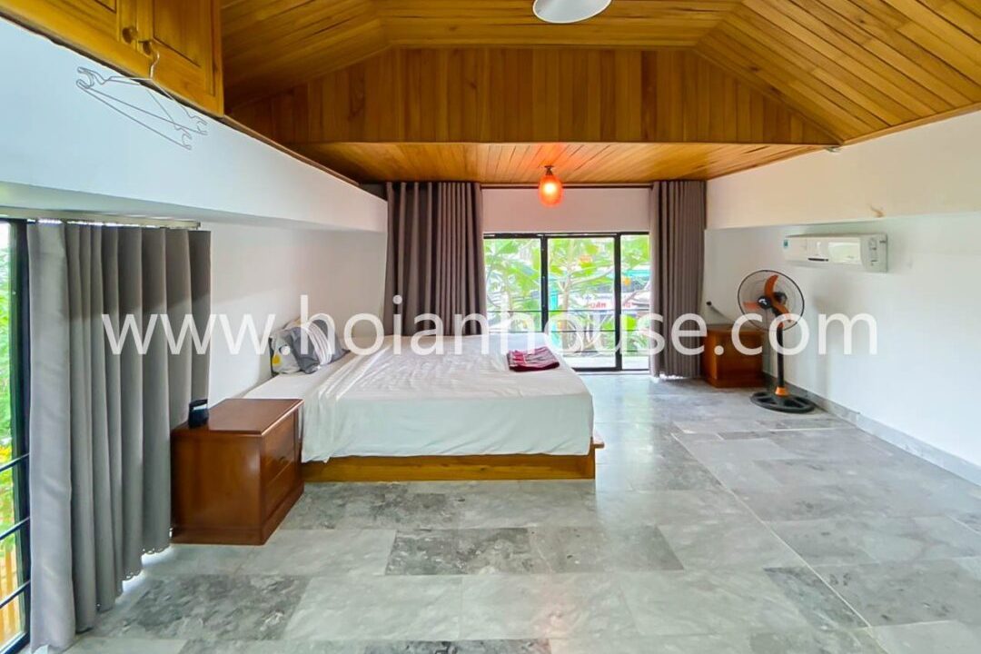 Charming 2 Bed 1 Bath Apartment For Rent On One Of The Lovely, Quietest Streets In Cam Chau. (8 Million Vnd/month – Approximately $350)(hah566)