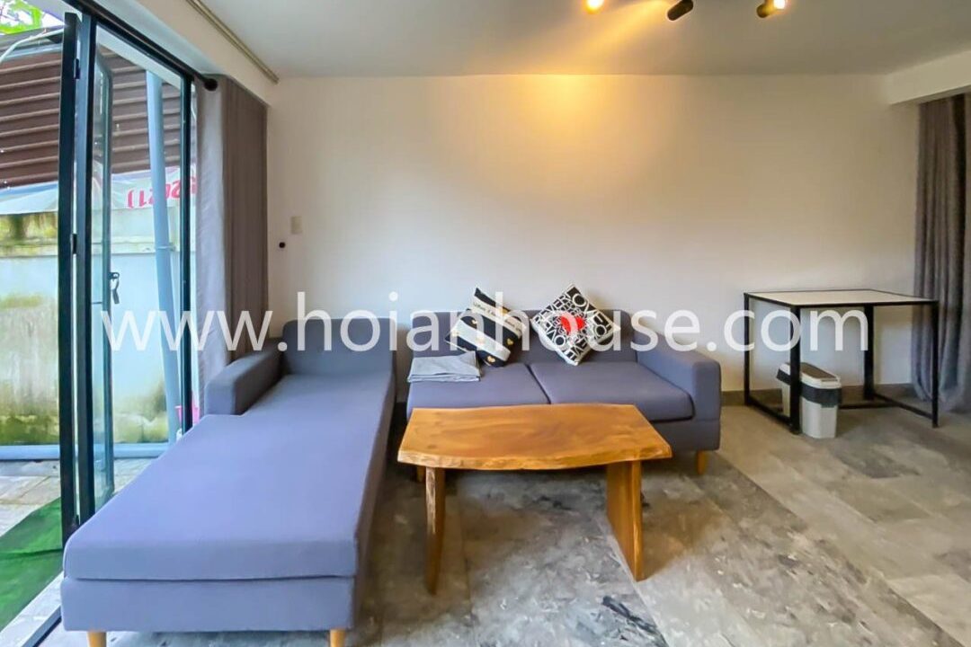 Charming 2 Bed 1 Bath Apartment For Rent On One Of The Lovely, Quietest Streets In Cam Chau. (8 Million Vnd/month – Approximately $350)(hah566)