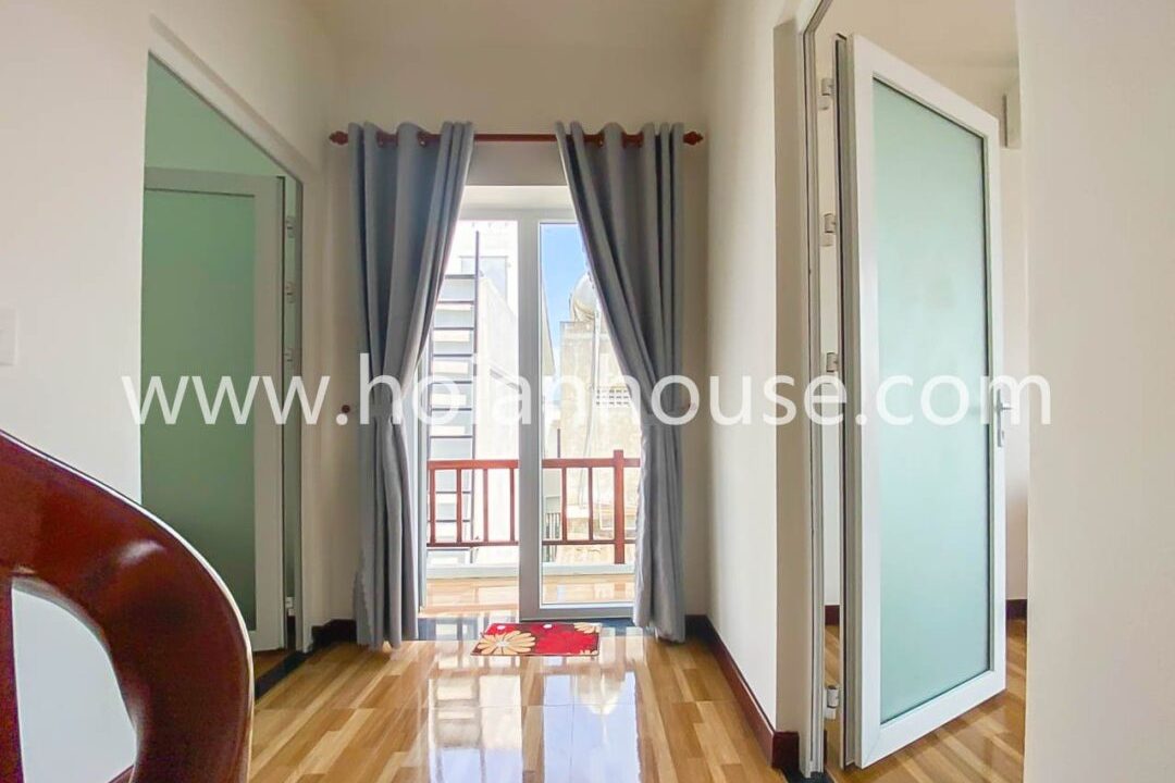 Neat And Clean 2 Bedroom, 3 Bathroom House With Swimming Pool For Rent In Very Nice Cam Thanh Neighborhood.(15 Million Vnd/month Approximately $640)(hah572)