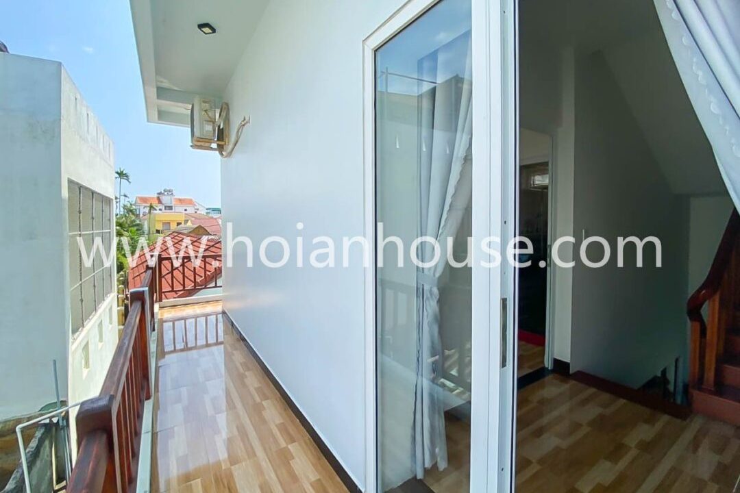 Neat And Clean 2 Bedroom, 3 Bathroom House With Swimming Pool For Rent In Very Nice Cam Thanh Neighborhood.(15 Million Vnd/month Approximately $640)(hah572)