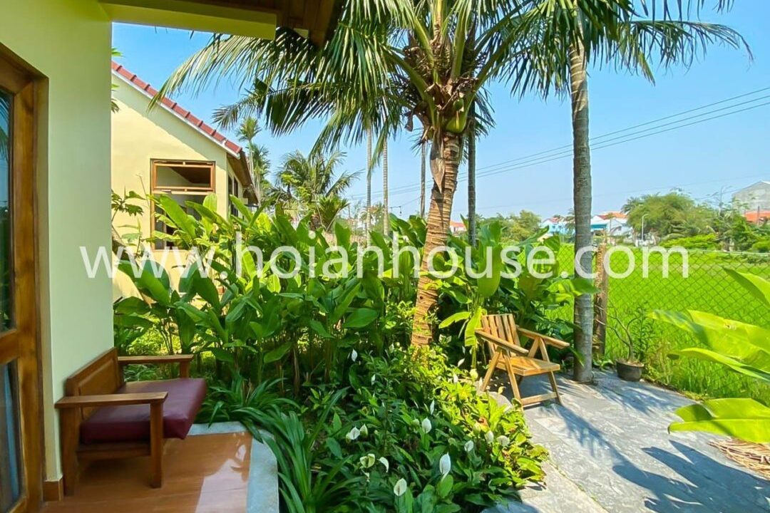 Studio Located In Beautiful An My With Nice Rice Paddy View For Rent In Cam Chau, Hoi An! (5,5 Million Vnd/month – Approximately 235 Usd)(hah568)