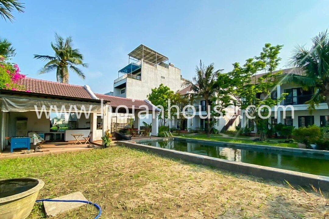 Commercial 12 Units Villa Located In The Heart Of Hoi An With Breathtaking View Is For Rent ( 50 Million Vnd/month – Approximately 2,200 Usd)(hah580)