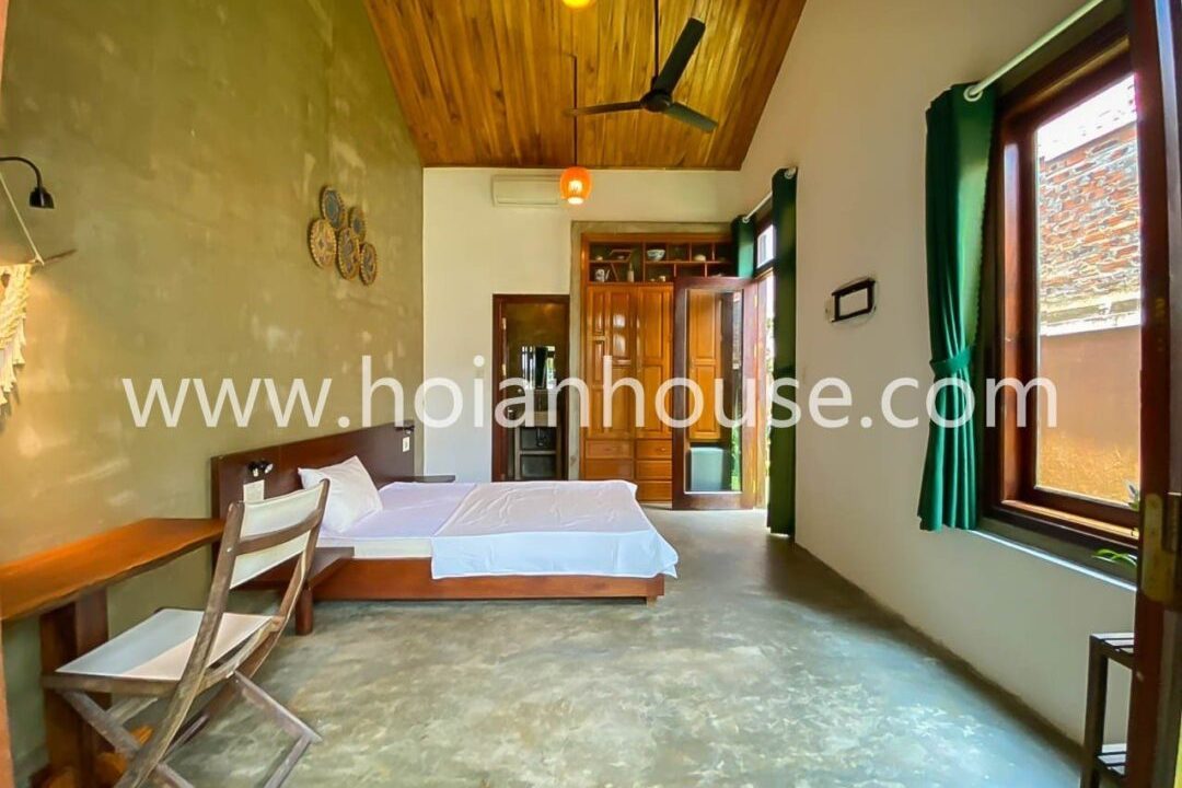 2 Bedroom House For Rent In Nice And Friendly Community Of Tan Thanh Beach, Cam An.(9 Million Vnd/month – Approximately $400)(hah581).