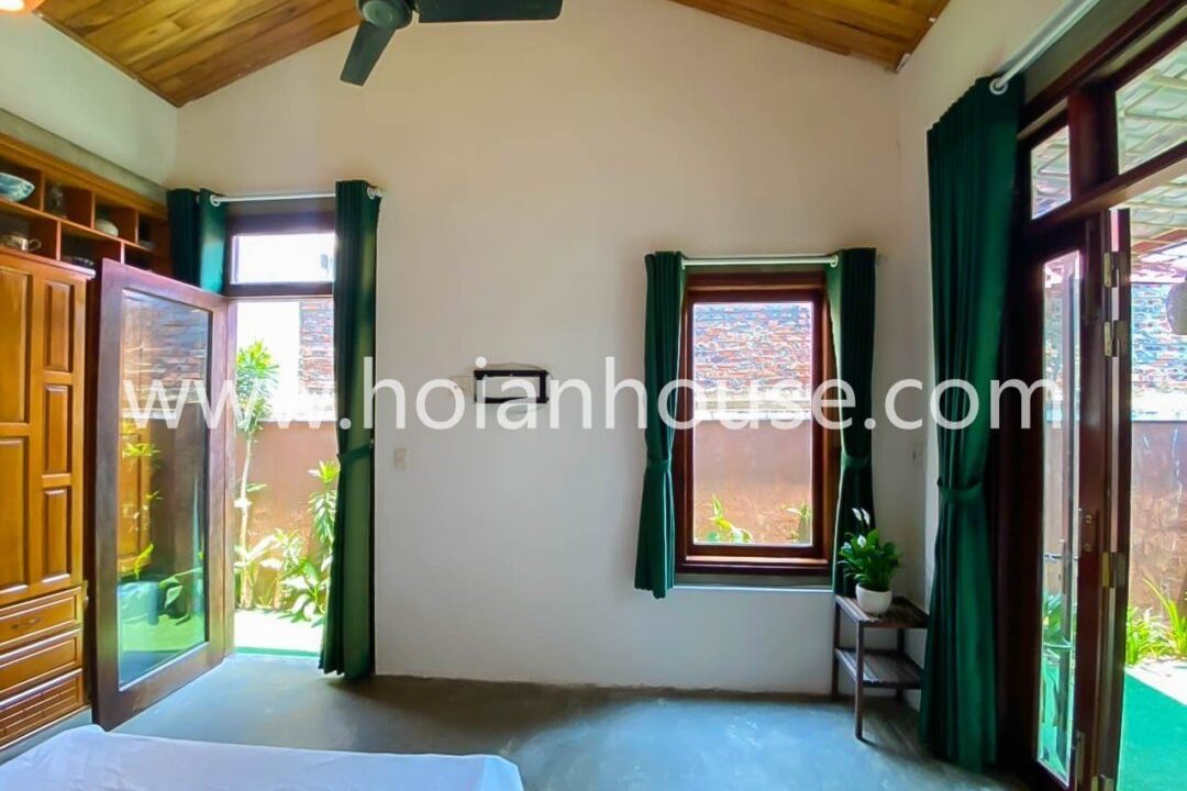 2 Bedroom House For Rent In Nice And Friendly Community Of Tan Thanh Beach, Cam An.(9 Million Vnd/month – Approximately $400)(hah581).
