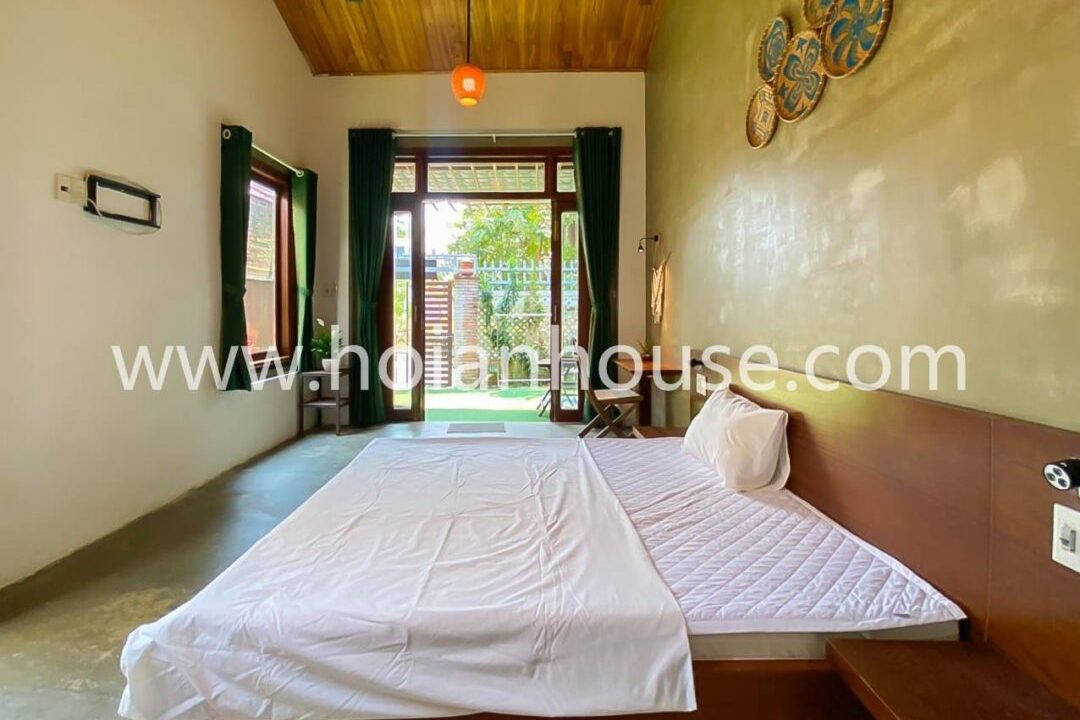 2 Bedroom House For Rent In Nice And Friendly Community Of Tan Thanh Beach, Cam An.(9 Million Vnd/month – Approximately $400)(hah581).