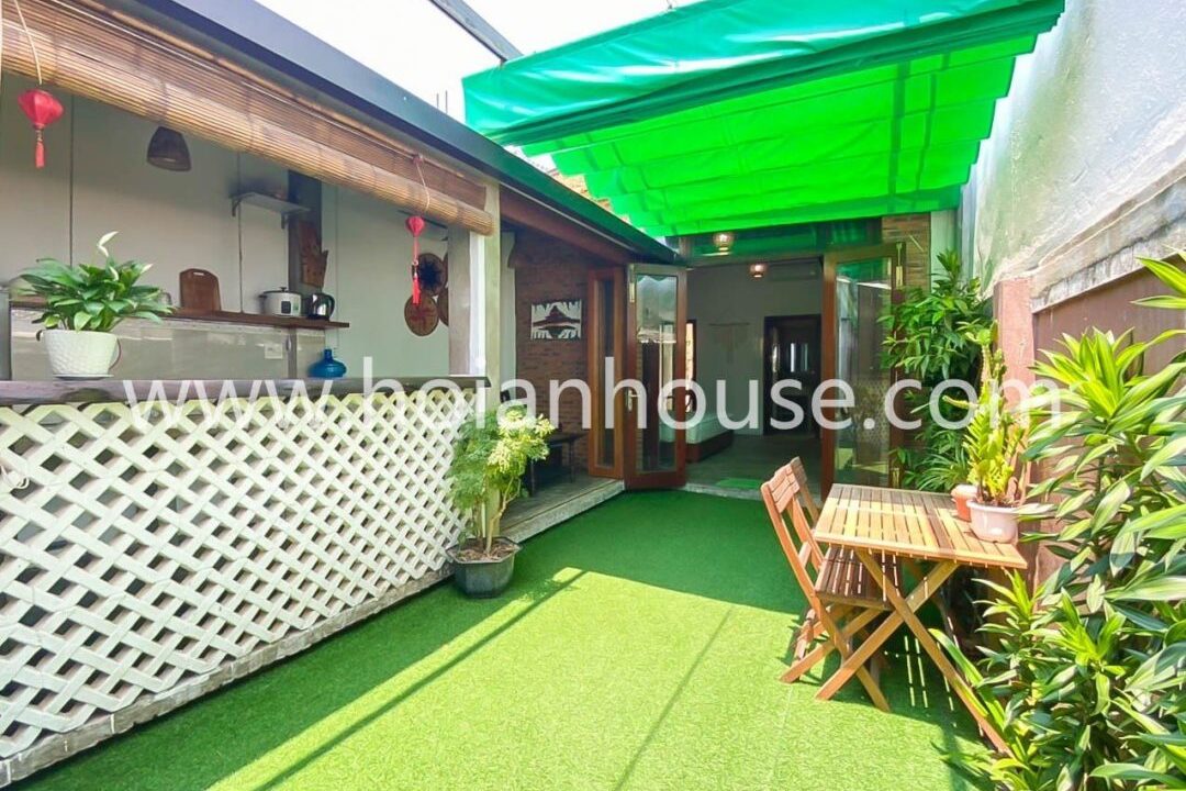 2 Bedroom House For Rent In Nice And Friendly Community Of Tan Thanh Beach, Cam An.(9 Million Vnd/month – Approximately $400)(hah581).