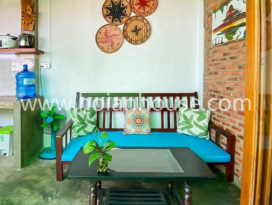2 Bedroom House For Rent In Nice And Friendly Community Of Tan Thanh Beach, Cam An.(9 Million Vnd/month – Approximately $400)(hah581).